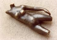 Figurine en bronze maxime descombin